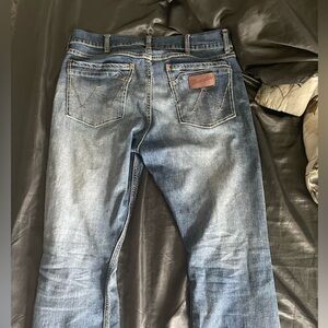ONLY WORN ONCE basically brand new wrangler retro slim boot cut
